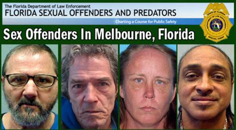 Sex Offenders In Melbourne Florida Required To Register With Fdle