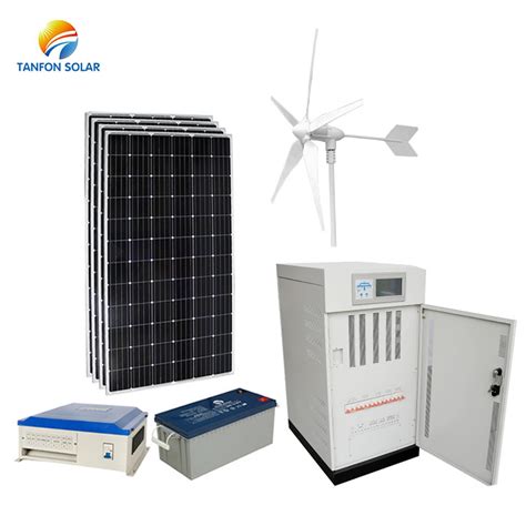 5kw Wind Solar Hybrid Power Systems Horizontal Wind Solar Hybrid