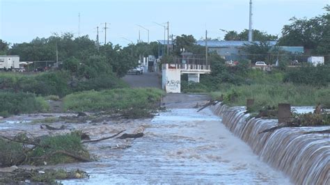 As Luce La Presa Derivadora Despu S De Las Lluvias Sinaloa