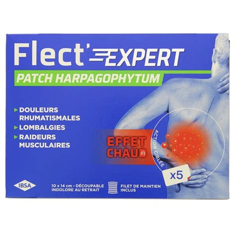 Flect Expert Patchs Harpagophytum X Cm Illicopharma