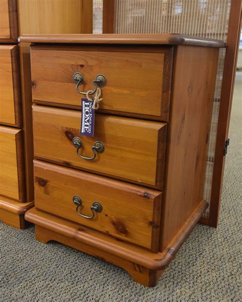 Knotty Pine Nightstand New England Home Furniture Consignment