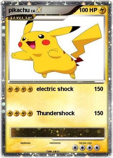 Pokémon Pikachu 8446 8446 Electric Shock My Pokemon Card