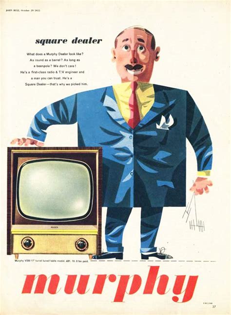 1955 Murphy Television Radio Television Ad Television