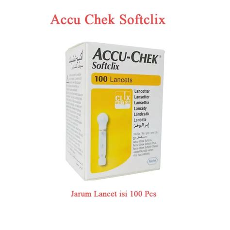 Lancet Accu Check Softclix Jarum Lancet Isi 100 Lazada Indonesia