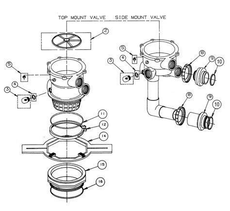 LASWIM TOP MOUNT 2 Inch Side Mount Multiport Valve Instruction Manual