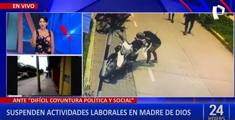 Madre De Dios Suspenden Actividades Debido A