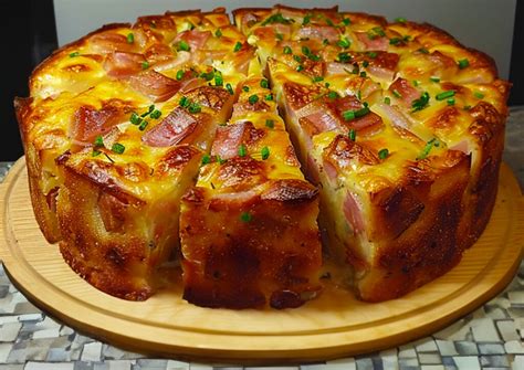 Cake au Jambon et au Gruyère Râpé Cuisine