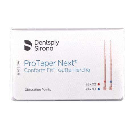 Protaper Next Gp Points Conform Fit X X Pk Henry Schein Dental