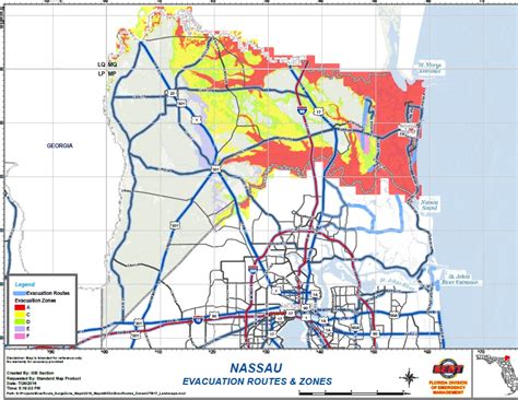 Navigating Safety Understanding The Nassau County Florida Evacuation Zone Map World