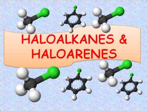 Chemistry Haloalkanes Haloarenes Part A Nomenclature Cbse Class Xii