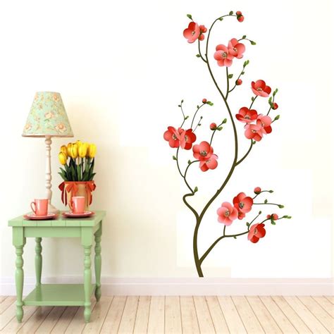 Multicolor Nature Decorative Vinyl Wall Stickers, For Living Room at Rs ...