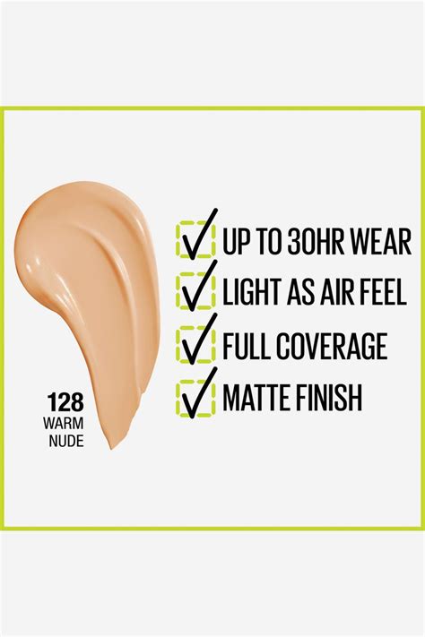 Base L Quida Superstay Full Coverage Maybelline Warm Nude Deprati