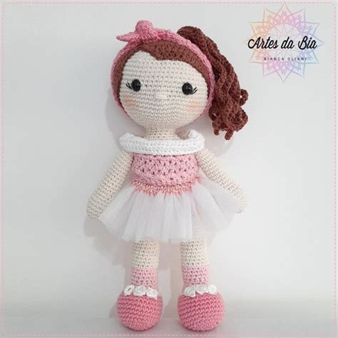 Compre Produtos Personalizados Boneca Amora Amigurumi Elo