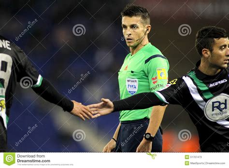 Spanish Referee Carlos Del Cerro Grande Editorial Stock Photo Image