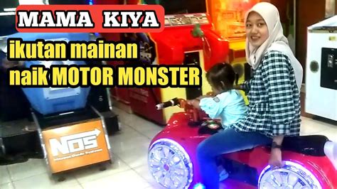 Mama Kiya Ikut Mainan Motor Monster Di Mall Mirip Transformers YouTube