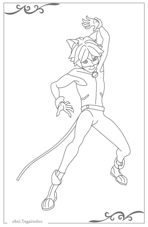 9 Inspirant De Coloriage De Ladybug Et Chat Noir Photos Coloriage