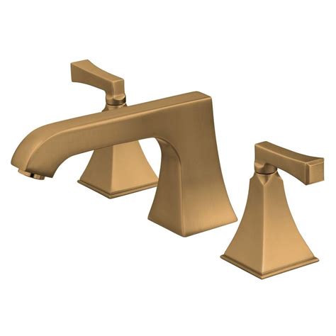 Kohler Memoirs 2 Handle Deck Mount Roman Tub Faucet Trim Only In Vibrant Brushed Bronze Valve