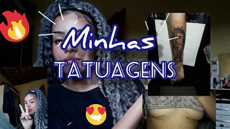 Tour Pelas Minhas Tatuagens YouTube