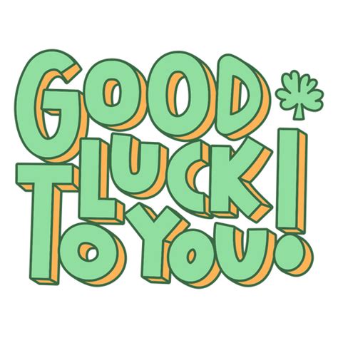 St Patricks Day Good Luck To You Png And Svg Design For T Shirts