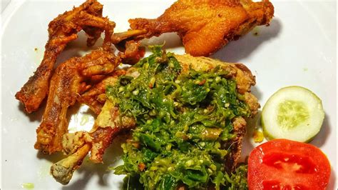 Cara Praktis Masak Bebek Goreng Sambel Ijo Youtube