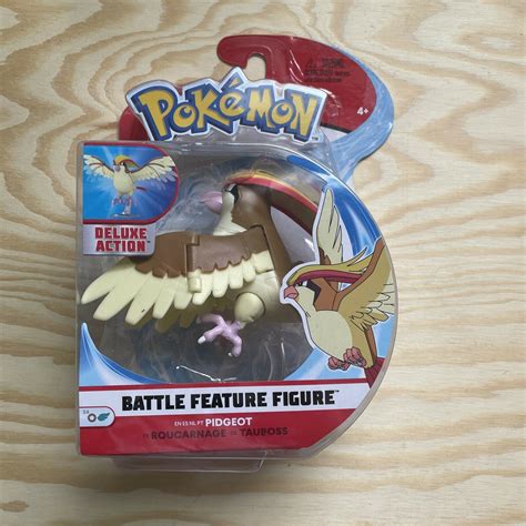 Mavin Pokemon PIDGEOT Deluxe Action Battle Feature Figure Jazwares New