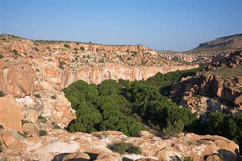 Gila Lower Box New Mexico Gila River From Rim Of Box Canyon Photograph