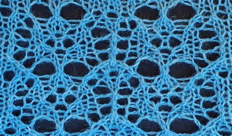 Home A Lace Knitting Stitch Pattern String Geekery