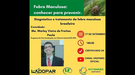 Febre Maculosa Conhecer Para Prevenir Youtube