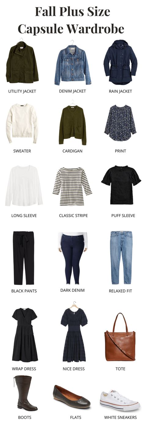 The Best Plus Size Capsule Wardrobe For Fall Feisty Life Media