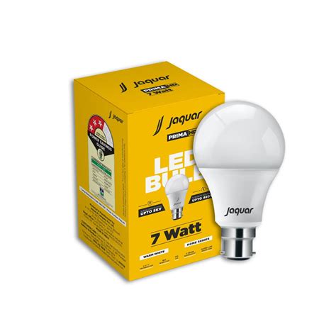 Buy Jaquar Prima W B Led Bulb Watt Warm White B Base Led Bulb