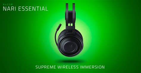 Wireless Gaming Headset - Razer Nari Essential | Razer United States