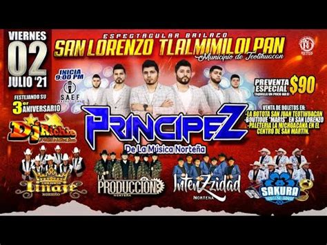 Spot Baile Los Principez De La M Sica Norte A En San Lorenzo