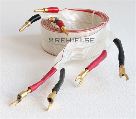 Nordost Flatline Red Dawn Begagnade H Gtalarkablar Fr N Rehifi