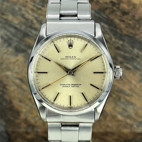 Vintage Rolex Oyster Perpetual Swiss Only Dial Cal From