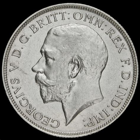 1916 George V Silver Florin Near EF