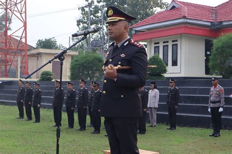 Polres Way Kanan Gelar Upacara Peringatan Hari Lahir Pancasila Tahun