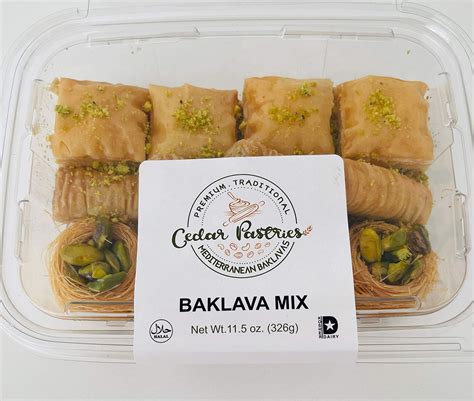 Kronos Frozen Sinbad Baklava Selection Dessert 72 Per