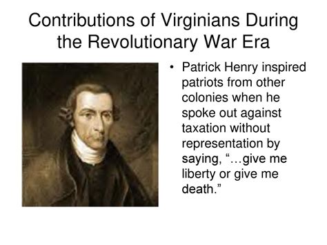 The Role Of Virginia In The American Revolution Ppt Download