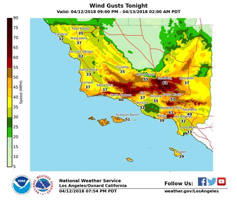 Strong Winds Continue Blowing Through Southern California Pasadena