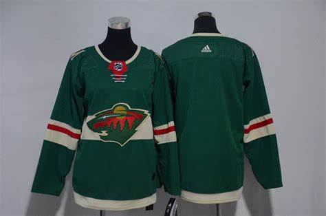 Wild Blank Green Youth Hockey Jersey Jerseymaker Custom Sport Jerseys