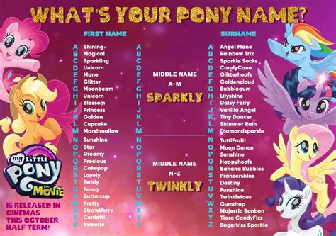 pony princess names