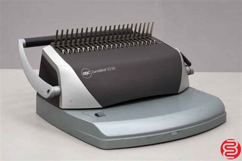 Gbc Combbind C Plastic Comb Binding Machine Boggs