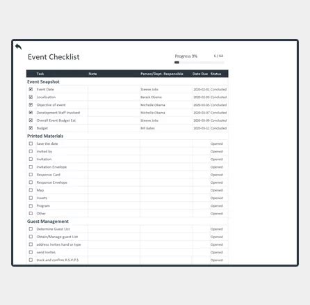 Indoors Suffocate Snow White Party Planning Excel Template Prophecy