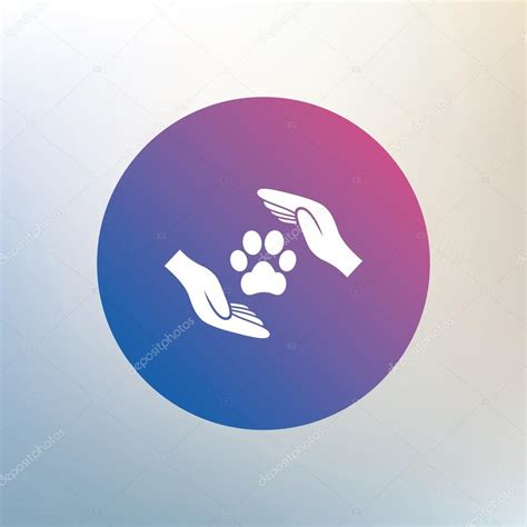 Protection Of Animals Sign Icon Stock Vector Image By ©blankstock