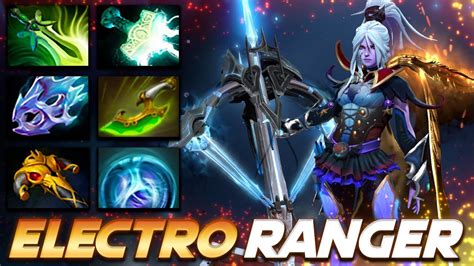 Drow Ranger Electro Archer Dota Pro Gameplay Watch Learn Youtube