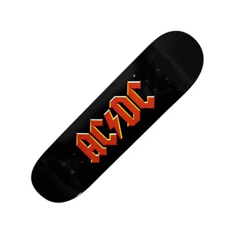 Diamond Supply Co X Acdc Highway To Hell Skateboard Deck 825