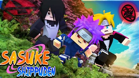 Minecraft SASUKE SHIPPUDEN O NOVO MANGEKYOU SHARINGAN 7 YouTube