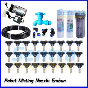 Jual Misting Nozzle Sprayer Embun Mesin Kabut Walet Hidroponok 15 Titik