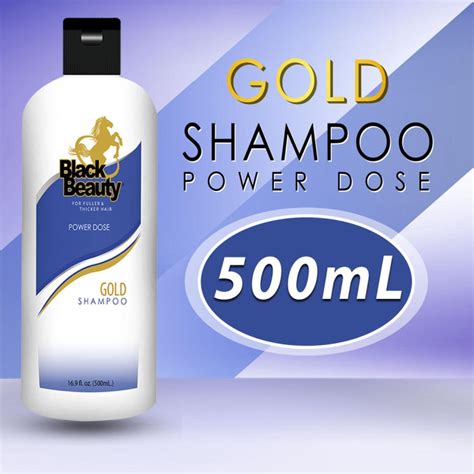 Black Beauty Gold Shampoo 500ml Lazada Ph