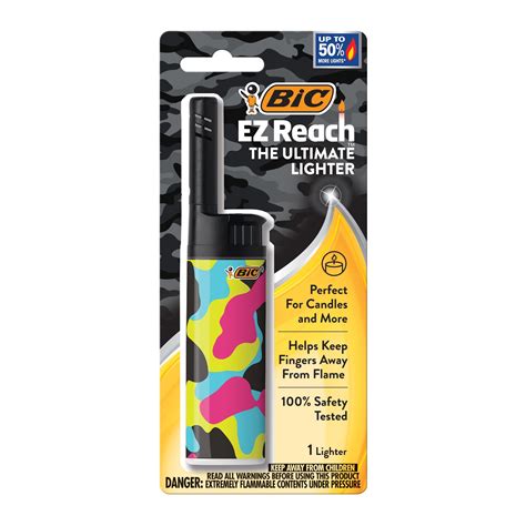 Bic Ez Reach Candle Lighter The Ultimate Lighter With Extended Wand